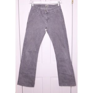 NAKED & FAMOUS Denim Jeans Grey Flare TrouserGirl
